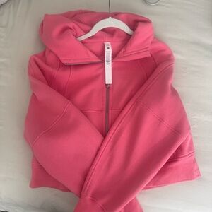 Lululemon Athletica Coral Zip-Up Jacket